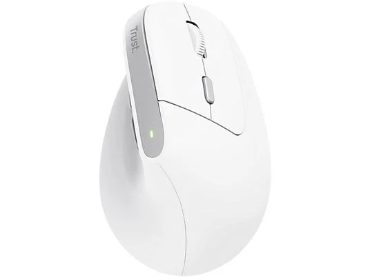Wireless Mouse – Trust Bayo II, Wireless, 2400 DPI, Ergonomic, White - Image 3
