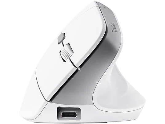 Wireless Mouse – Trust Bayo II, Wireless, 2400 DPI, Ergonomic, White - Image 2