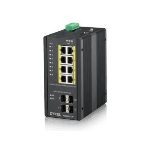 Zyxel RGS200-12P – 12-Port Gigabit Managed Industrial PoE Switch