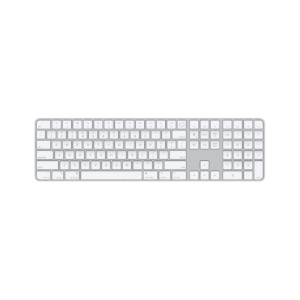Apple Magic Keyboard with Touch ID and Numeric Keypad – Spanish Layout, White