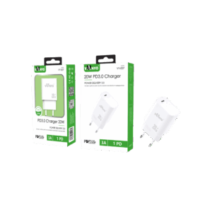 20W PD 3.0 Fast Charger – White