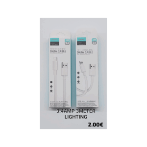 R-114 Lightning Cable 3M (3.4A)