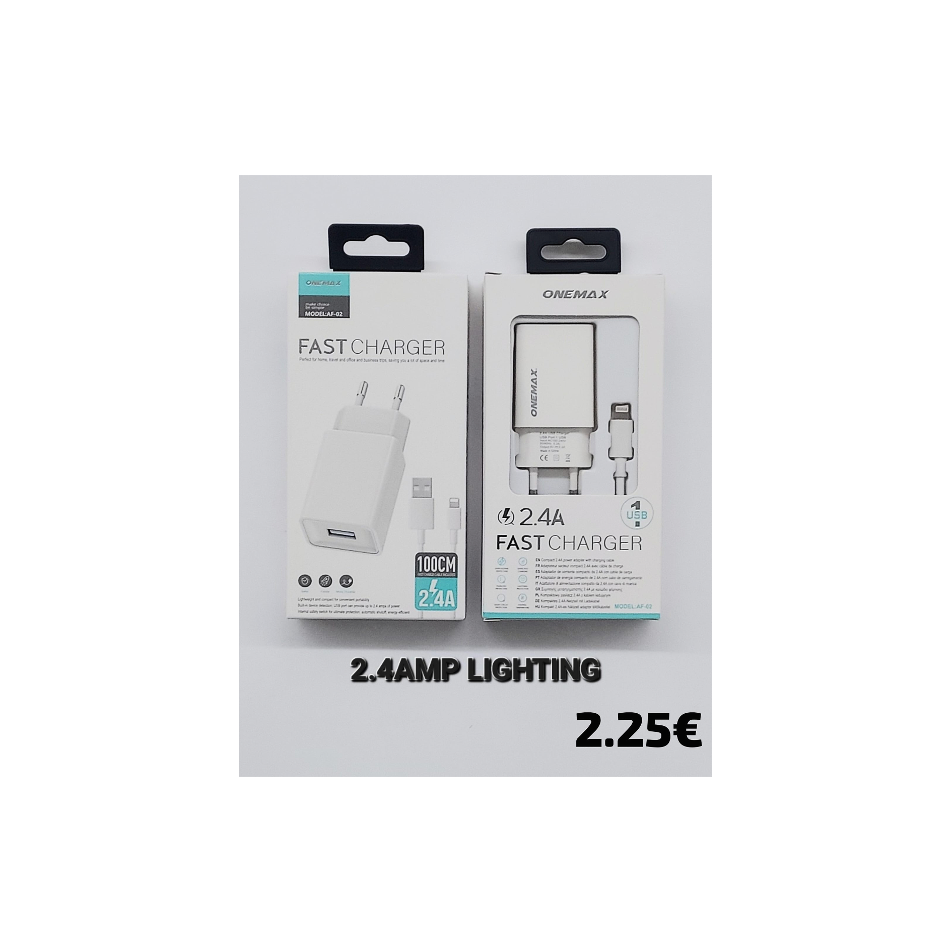 Lightning Cable (1M, 2.4A)