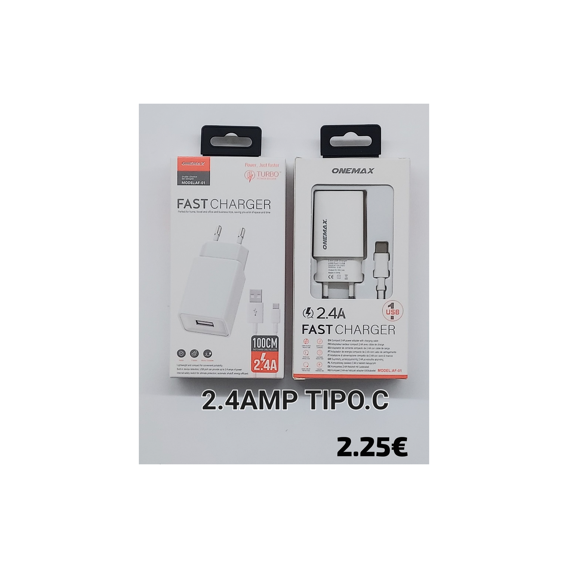 USB-C Cable (1M, 2.4A)