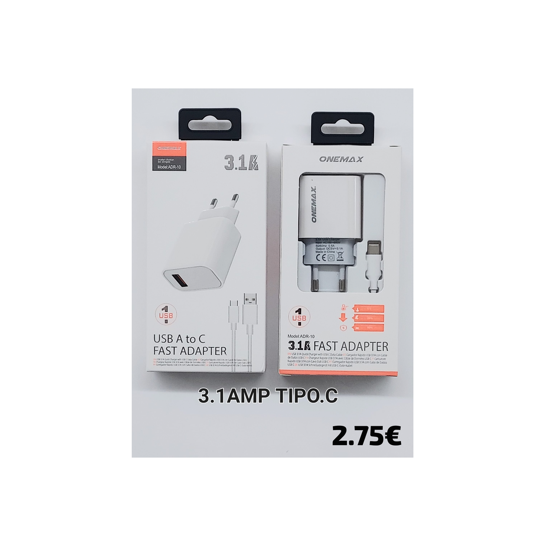 10 USB-C Fast Charger (3.1A)