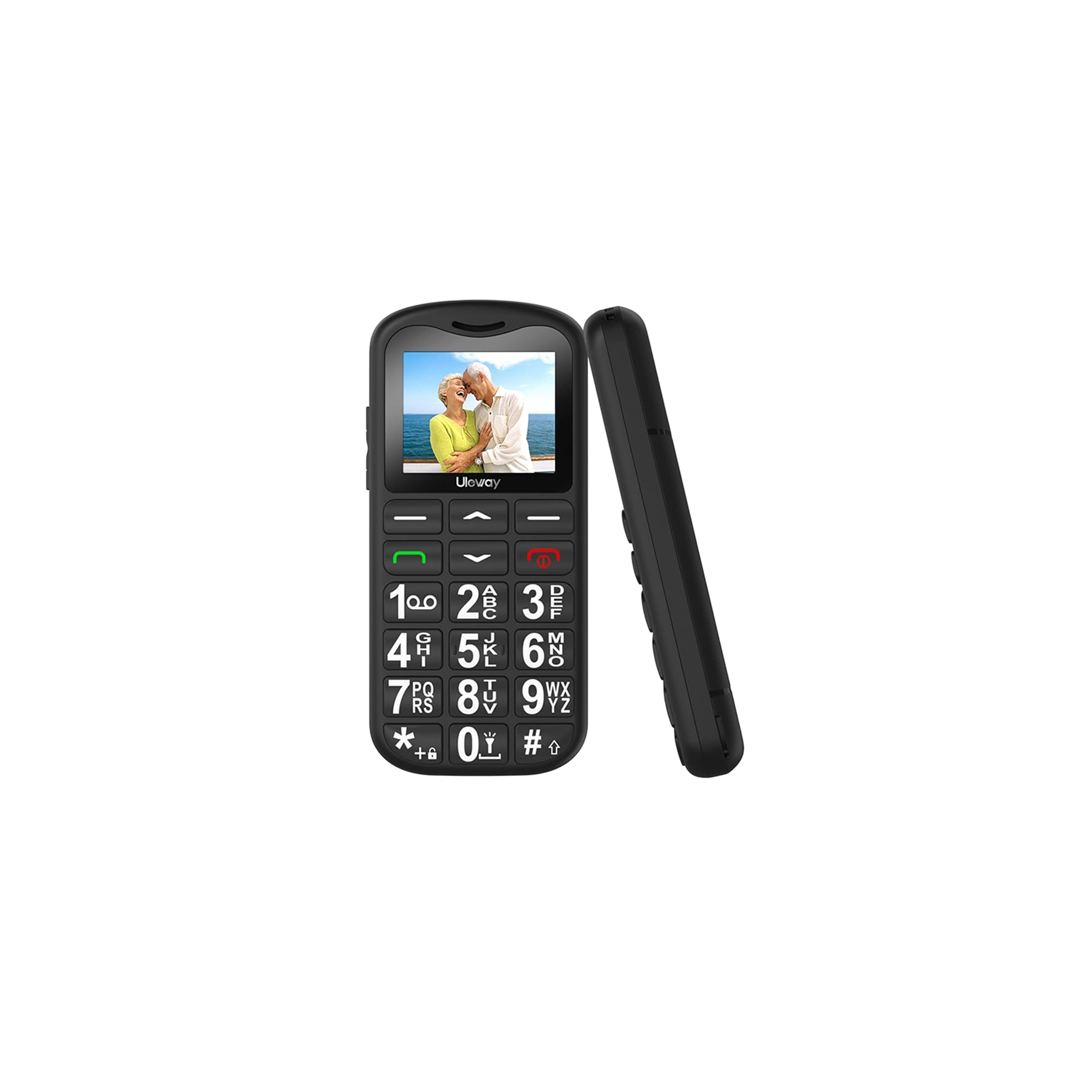 Uleway G180 Mobile Phone for Elderly (Black)