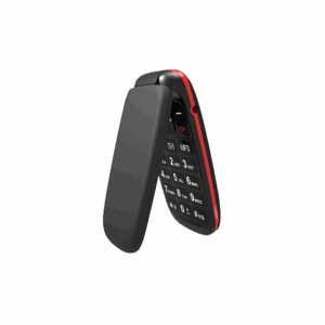 UShining Unlocked Flip Mobile Phone – Black