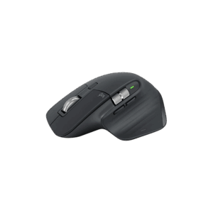 Logitech MX Master 3S Wireless Mouse – 8000 DPI, Customizable Buttons, Fast Charging, Silent Clicks, Multi-Device (Bluetooth/USB), Black